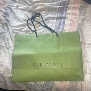 Large Authentic Gucci Product Bag